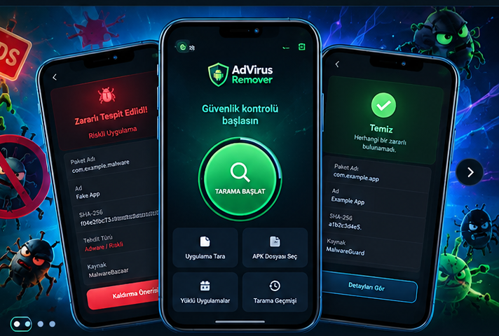 Uygulama Ekranları